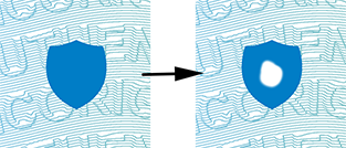 thermoreactive ink disappears with heat security point secure paper